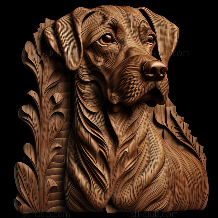 3D model st Nagazi dog (STL)